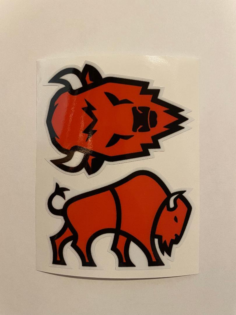 Orange Bison Company Sticker Pack
